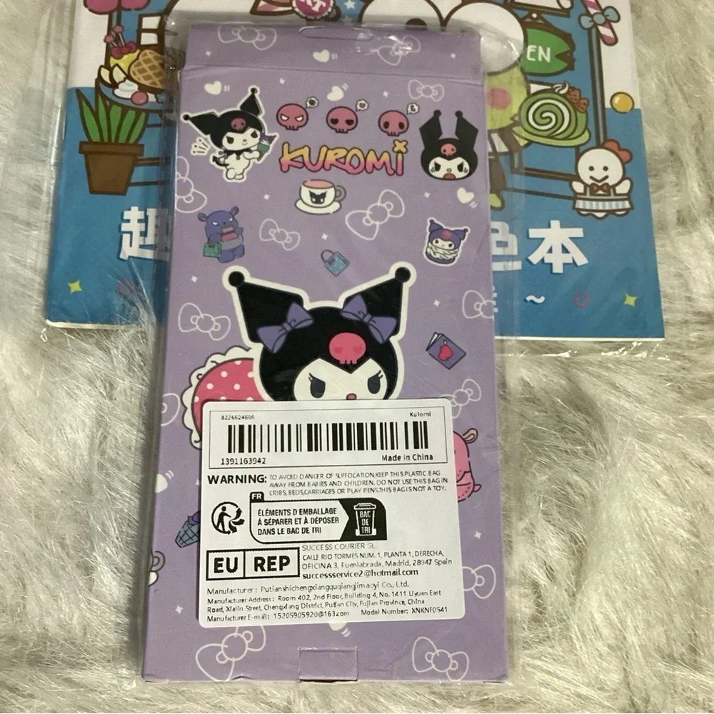 Hello Kitty Kuromi Bundle NEW Colored Pencils, Coloring Book & Pencil Cup